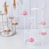 Decorazione per feste in metallo lecca lecca -dessert stand scala rack macaron tavolo di compleanno tavolo da matrimonio oggetti di scena per finestre