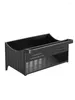 Stockage de cuisine Rack de puits de drainage automatique Basin Plastique Savon Savon Sponge Salle Bathroom Shampoo Organizer Organizer