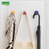 Krokar yilaiin hemtillbehör krok nyckelhållare självhäftande väska hängande väggrock rack handduk arrangör