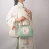 Borse a tracolla formano la borsa fatta a mano retrò Cheongsam 2024 Women in stile cinese Elegante banchetto per borsette signore Smal