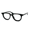 Théo lunettes optiques pour hommes Femmes Retro Designer Fiche de mode Lunes Acetate Full Cadre Elasticité Détail