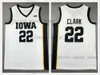 22 Caitlin Clark Jerseys 2024 Finale Vier vrouwen basketbal jersey Iowa Hawkeyes Draft Pick No.1 Indiana Fever Men Lady Youth