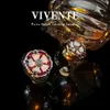 Designer Westwoods Ring Email Vintage cuivre cuivre véritable or petit et populaire Moyen Âge Instagram Nail incolore de luxe