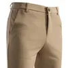 Pantalon masculin d'été et de printemps pantalon décontracté pantalon d'affaires kaki classique masque pantalon de bureau flexible vêtements y240513