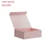 10Pcs/Lot custom box pink color Paperboard Folding paper box Magnetic available packaging hair wigs cosmetic gift box 240510
