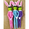 Christmas Gifts Kids Pendants Party Easter Stuffed Blue Pink Purple Bunny Elf Figurine With Glasses Rabbit Child Cool Toys