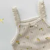 ROMMERS 2017 Été Nouveau bébé Sling Sling Sling Fit Coton NOUVELLES FORMES FLORMES JUSTANCE MIGNE Baby Baby Top 0-24ML2405