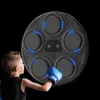 Music Boxing Machine Target Workout with Lights Electronic Pads for Kids Adults Home Exercise 240506