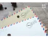 WAPP GIOCO Un set di cartoline di carta vintage Kraft 20 pezzi per batch per le forniture per le buste della posta aerea per studente