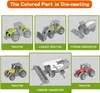ORIate Farm Tractor Toys Vehikel mit Nutztieren Aktivität Spiele Matte, 38 -teilige pädagogische realistische Kinder DIY Farm