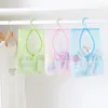 Opbergtassen 2 stks mesh mesh tas met meerdere doeleinden met hang hook cosmetica ondergoed vuile kleding babyspeelgoed dagelijkse badkamer toiletartikelen net