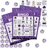 Grańskie gry Bingo dla 24 graczy Zabawne karty gier na imprezę Forhigh School lub College Party Materials 240509