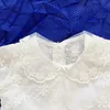 Rompers 0-3t nowonarodzona dziewczynka ubranie białe koronkowe z krótkim rękawem ciasne ubrania eleganckie i urocze księżniczka letnie plaża nowonarodzona setl2405