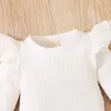 衣類セットリオラティイン0-18m新生児の女の赤ちゃん3PCS秋のファッション衣料セット長い袖のタイトなトップトップトップskritl2405