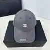 CHAN baseball cap classic luxury C letter same style designer hats pure cotton high quality summer sunshade ch hat for men and women