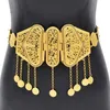 Midjekedjebälten Marocko Böhmen Egypten Crystal Rhinestone Berry Barton Dance Beach Womens Belt lämpligt för julfestgåvor Q240511