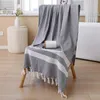 Towel Drop Cotton Bath Turkish With Tassel Soft Adult Unisex Household Beach Large Absorbent Picnic Mat