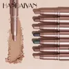 Doublehead Eyeshadow Stick Diamond Shimmer Highlighter Pencil Pearl Pigment Långvarig Cream Eye Shadow Matte Brush Pen 240425