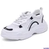 Scarpe casual 2024 sandali sportivi estivi Donna Donna traspirabile Piattaforma di sandalo spessa Sandalo Sollo-Up Bianco Bianco