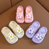 Sandali Nuovi bambini Summer Slide Flower Pattern Lite Comfort Sandals Adatto per ragazze di età compresa