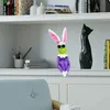 Christmas Gifts Kids Pendants Party Easter Stuffed Blue Pink Purple Bunny Elf Figurine With Glasses Rabbit Child Cool Toys