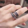 Designer Westwoods Ring Dubbele laag riem gesp.