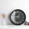 Настенные часы арабские цифры легко читать настенные часы домашний декор для гостиной