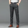 Męskie spodnie Lyocell Modalny materiał Mężczyźni Casual Summer Ultra-cienki miękkie zasłony rozciąganie Busines