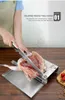 Stainless Steel Frozen Meat Slicer Bone Cutting Knife Minced Lamb Slicer Machine Multi-fuction Frozen Chicken Duck Fish Cutter