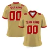 Golden Super Rugby Jersey Soccer 2022 2023 American Football Team Shirt Men Authentic Custom Sublimation Sports