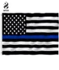 15090 Cm Subdued Thin Blue Line Stripes USA Flags Grommets Police Cops Flags Black White Blue Flags Whole DHL 2579807
