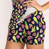 Jupes Tropical Punch-Navy Korean Fashion Sumpe Summer for Women Light Proof Pantor Faire des fruits de punch et de punch