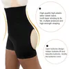 High waist trainer hip lifter shaping underwear shorts for weight loss Fajas womens abdominal control strap bandage packaging tape 240507