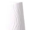 VASESヨーロッパスタイルの花瓶セラミックホワイトデスクトップセンターピースバスルームキッチンベッドルームシェルフホームデコレーション用ミニマリスト