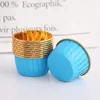 Moules de cuisson 50 pcs petits mini-pack muffins tasse en papier cupcake embrasses tasses caiss