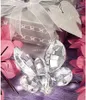 Party Favor 50st Crystal Butterfly Wedding Presents for Gäst Bachelorette Gift Baby Shower Favors With Box