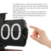 Digital Flip Down Clock Retro Automatisk Turning Battery Operated Mechanical Clock for Home Room Office Decoration 240512