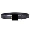 Y2K Leisure Fashion Versatile Smooth Buckle Women's Belt Waistband 2.0 3.0 3.4 3,8 cm spänne Sjuttioårsavfall Loguat Favoritea Vain Algebra Occhiali Da Unica Firmati