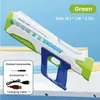 Gun Toys Sand Play Water Fun Nytt Automatic Electric Water Gun With Continuous Lighting Cool Toy Gun Childrens Summer Outdoor High Copacity Water Toyl2405