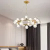 Moderne LED kroonluchter glazen ballamp plafondarmaturen voor woonkamer G4 Chihuly Kitchen Island Decoration Home Light