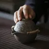 Чайные наборы Tangpin Vintage Японский чайный чайный керамический чайник Gaiwan чайные чашки портативный туристический офис