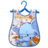 Yoka Lätzchen Burp -Tücher verstellbare Baby Bib Kerchief Bandanas Eva Plastik wasserdichtes Mittagessen Süße Cartoon Childrens Schürze Kleidung D240513