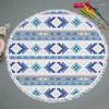 Towel Boho Bohemian Beach Mandala Soft Large Round Absorbent Bath Swimming Bathroom Drying Cloth Yoga Mat Picnic Blanket