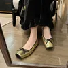 Casual Shoes Square Toe Genuine Leather Women's Flat Sweet Bow Knot Slip-on Woman 2024 Spring Summer Female Commuting