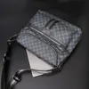 Factory sales men's shoulder bag flip padded leather men backpacks multifunctional leisure street personality polka dot Messenger bag fashion handbag 9001#
