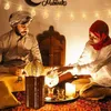 Feestdecoratie Ramadan adventkalender aftellen eid mubarak houten ornament voor huis islamitische moslimdecorgeschenken