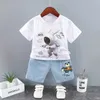 Наборы одежды дошкольные моды летние детские бутик-бутик-набор для мальчика.