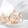 Кружки творческая стеклянная кружка с крышкой Spoon Симпатичная водяная чашка Оригинальные кофейные чашки пить бокалы для напитков Необычный чай