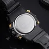 Montre-bracelets Sport Date Outdoor Watch Men Digital LED Electronic Watches TPU Quartz Army Male Relogie Masculino 2024