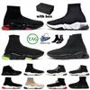 Original Designer Mens Socks Shoes Women Casual Graffiti Clear 1.0 2.0 black White Red Breathable Sneakers Race Runners Speed Trainers Sports Outdoor Size EUR36-45